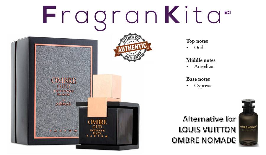 Armaf Ombre Oud Intense Black 100 ml EDP [alternative for Loius Vuitton
