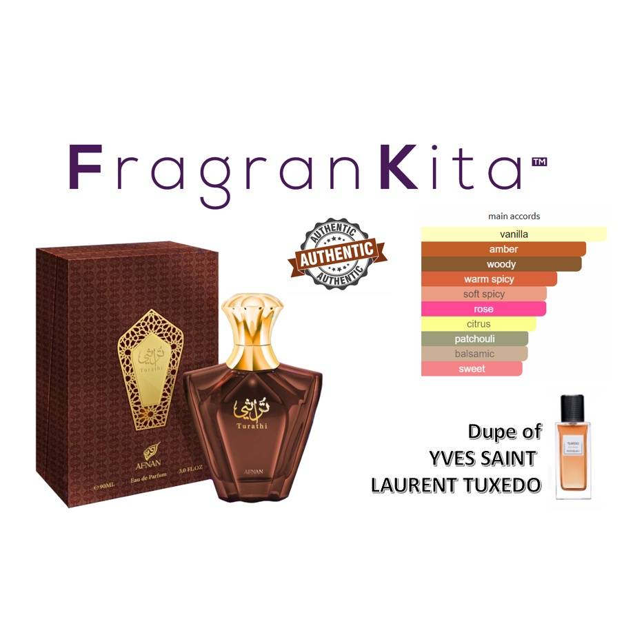 香水(ユニセックス) Afnan Turathi Brown EDP90ml Ysl tuxedo Amazon.com : Afnan Turathi Brown Eau de Parfum Spray for Men