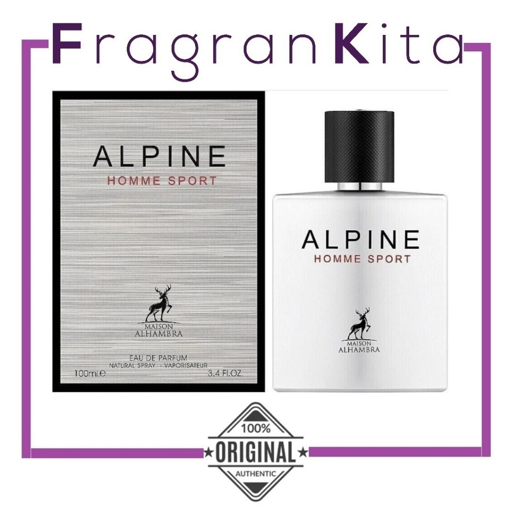 Maison Alhambra Alpine Homme Sport 100 ml EDP [alternative for Chanel Allure Homme Sport]