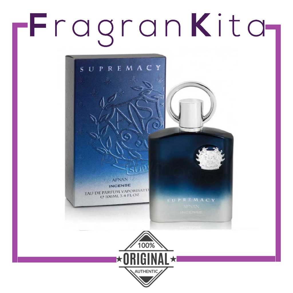 Afnan Supremacy Incense 100 ml EDP [dupe of Amouge Interlude Man]